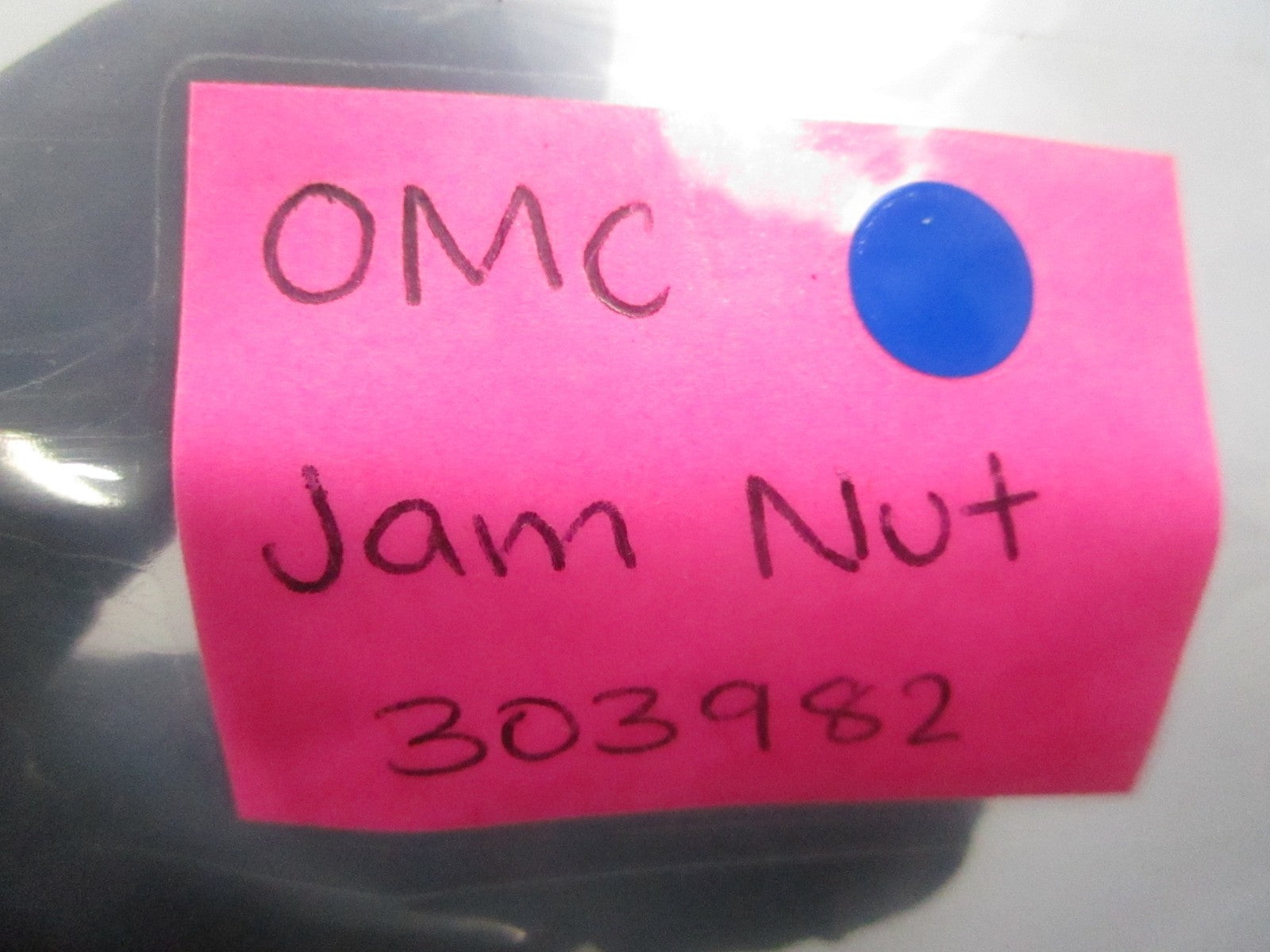 NEW OEM 303982 0303982 OMC Johnson Evinrude Jam Nut 0810