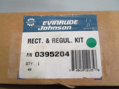 NEW OEM 395204 0395204 OMC Johnson Evinrude Rectifier & Regulator Kit 0820