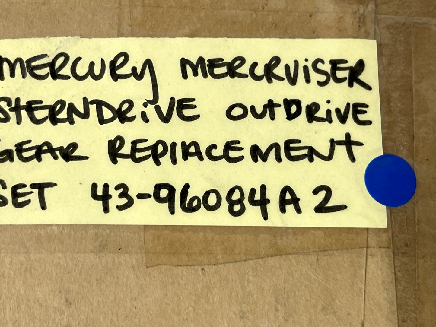 *NEW OEM* 0670 Mercury Mercruiser Sterndrive Outdrive Gear Set 43-96084A2
