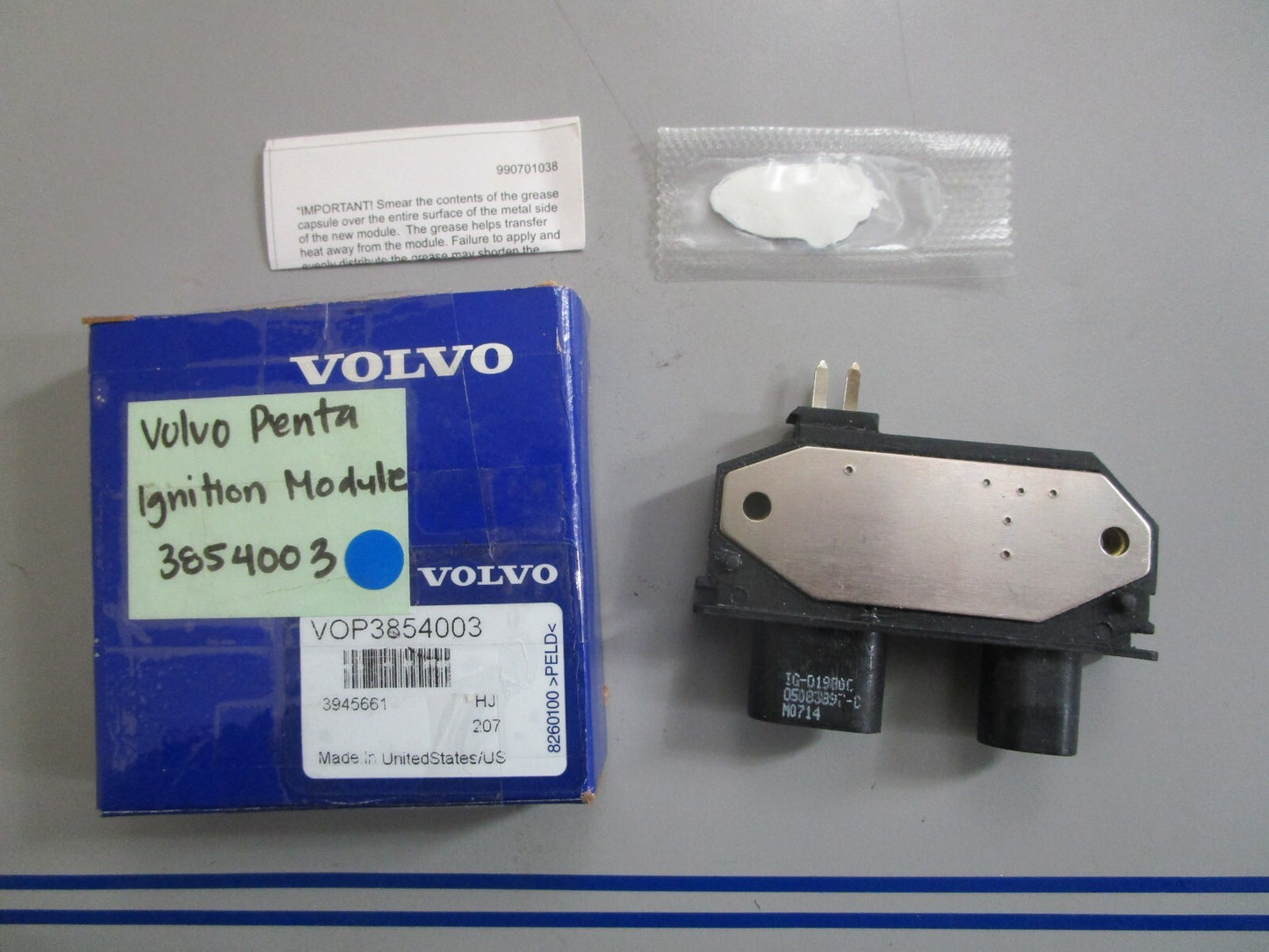 *NEW OEM* 0820 Volvo Penta Ignition Module 3854003