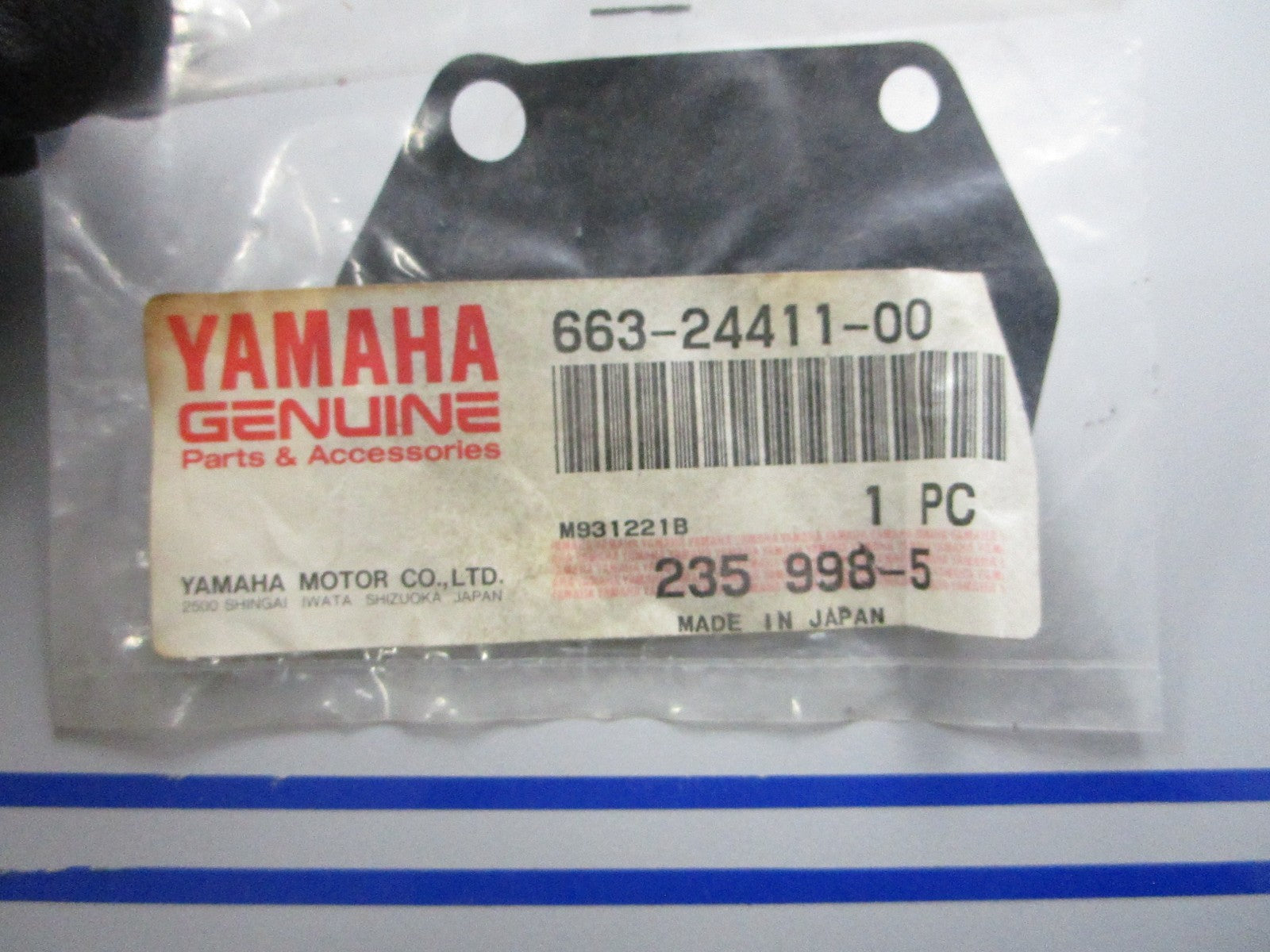 *NEW OEM* 0810 Yamaha Diaphragm 663-24411-00-00