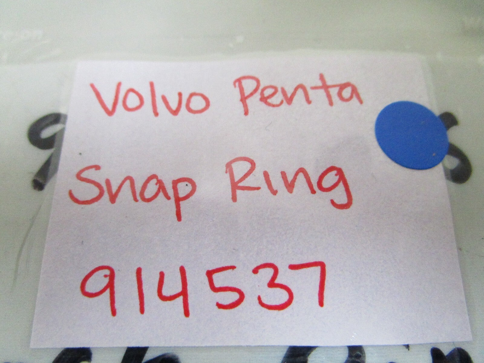 *NEW OEM* 0810 Volvo Penta Snap Ring 914537