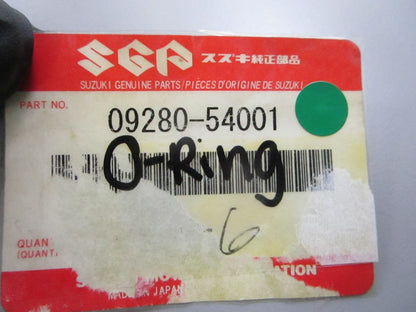 NEW OEM 09280-54001 Suzuki O-Ring 0810