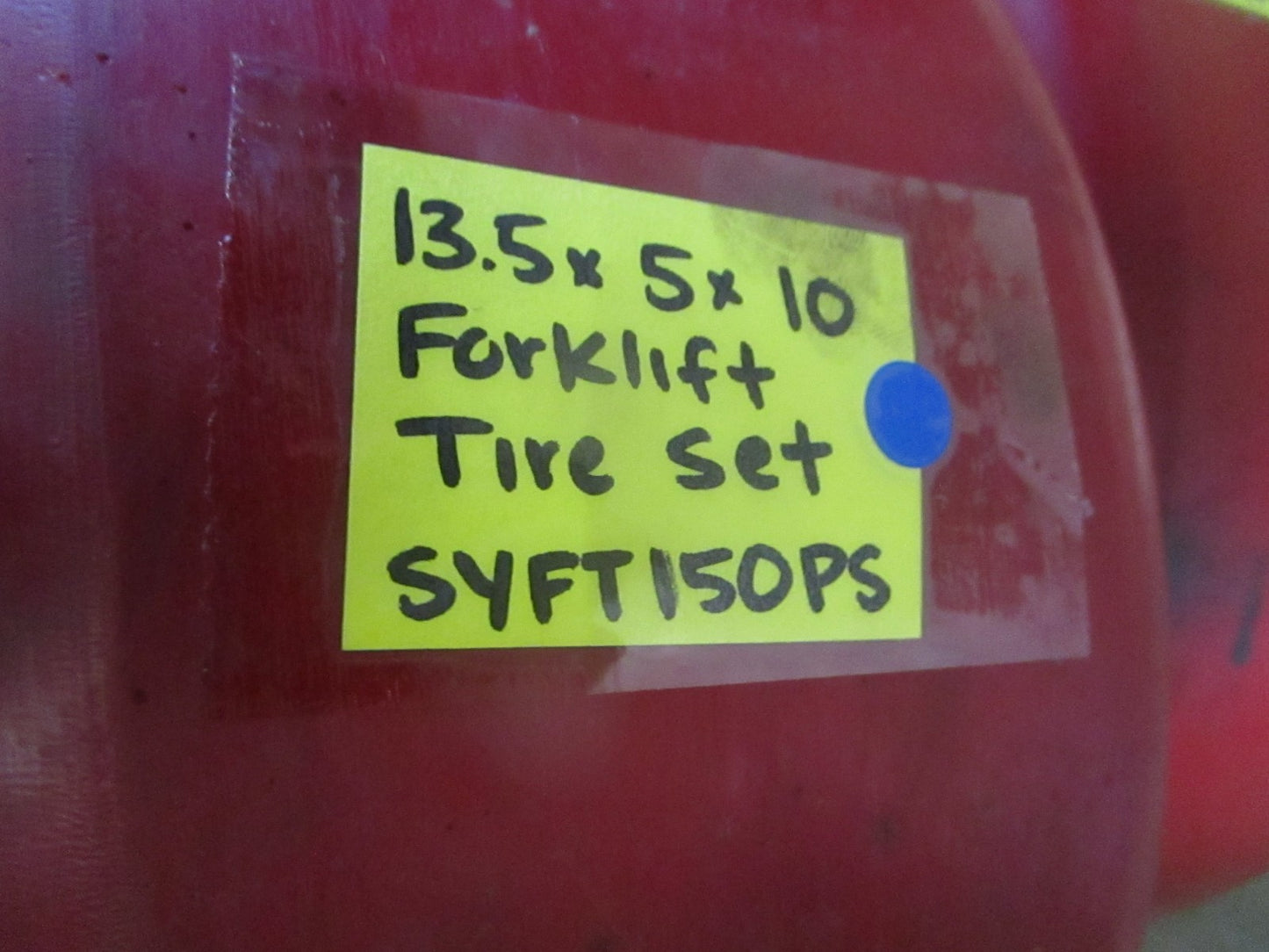 *NEW* 13.5"×5"×10" Forklift Wheel & Tire Set SYFT150PS