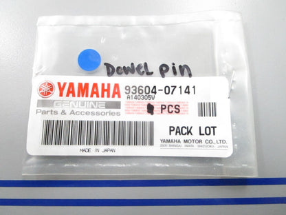*NEW OEM* (LOT OF 3) 0810 Yamaha Dowel Pin 93604-07141