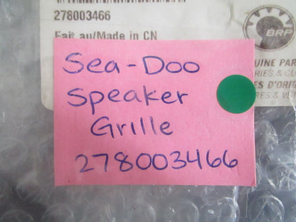NEW OEM 278003466 Sea-Doo Speaker Grille 0820