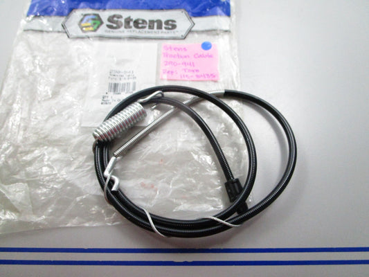 NEW 290-941 Replaces: Toro 115-8435 Stens Traction Cable 0810