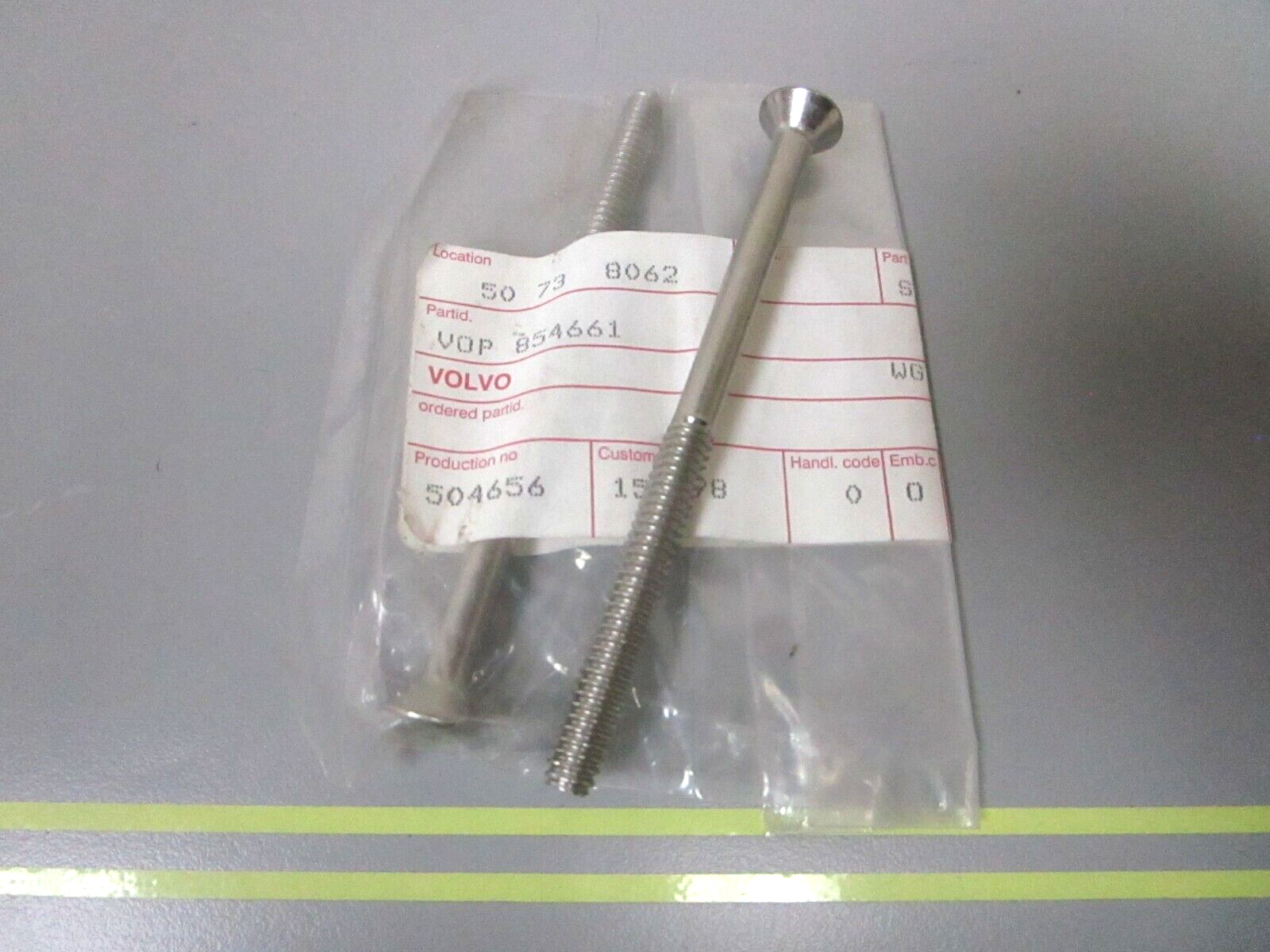 *NEW OEM* (LOT OF 2) 0750 Volvo Penta  BOLT COVER 854661