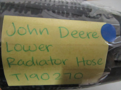 NEW OEM T190270 John Deere Lower Radiator Hose 0820