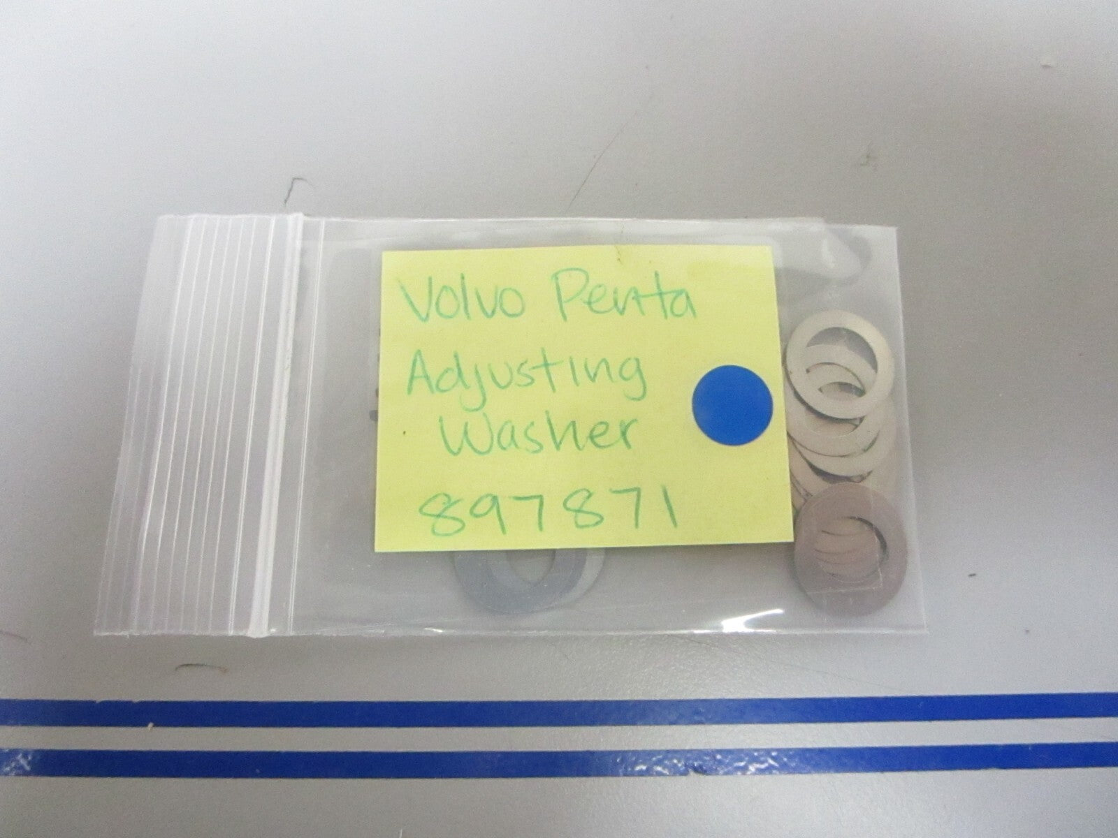 *NEW OEM* (LOT OF 4) 0810 Volvo Penta Adjusting Washer 897871