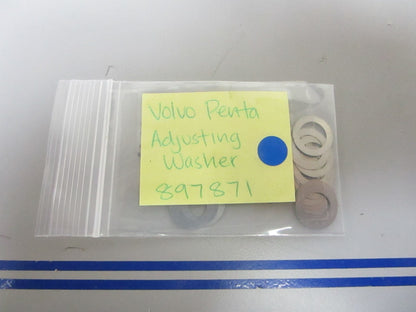 *NEW OEM* (LOT OF 4) 0810 Volvo Penta Adjusting Washer 897871