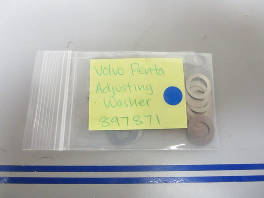 *NEW OEM* (LOT OF 4) 0810 Volvo Penta Adjusting Washer 897871