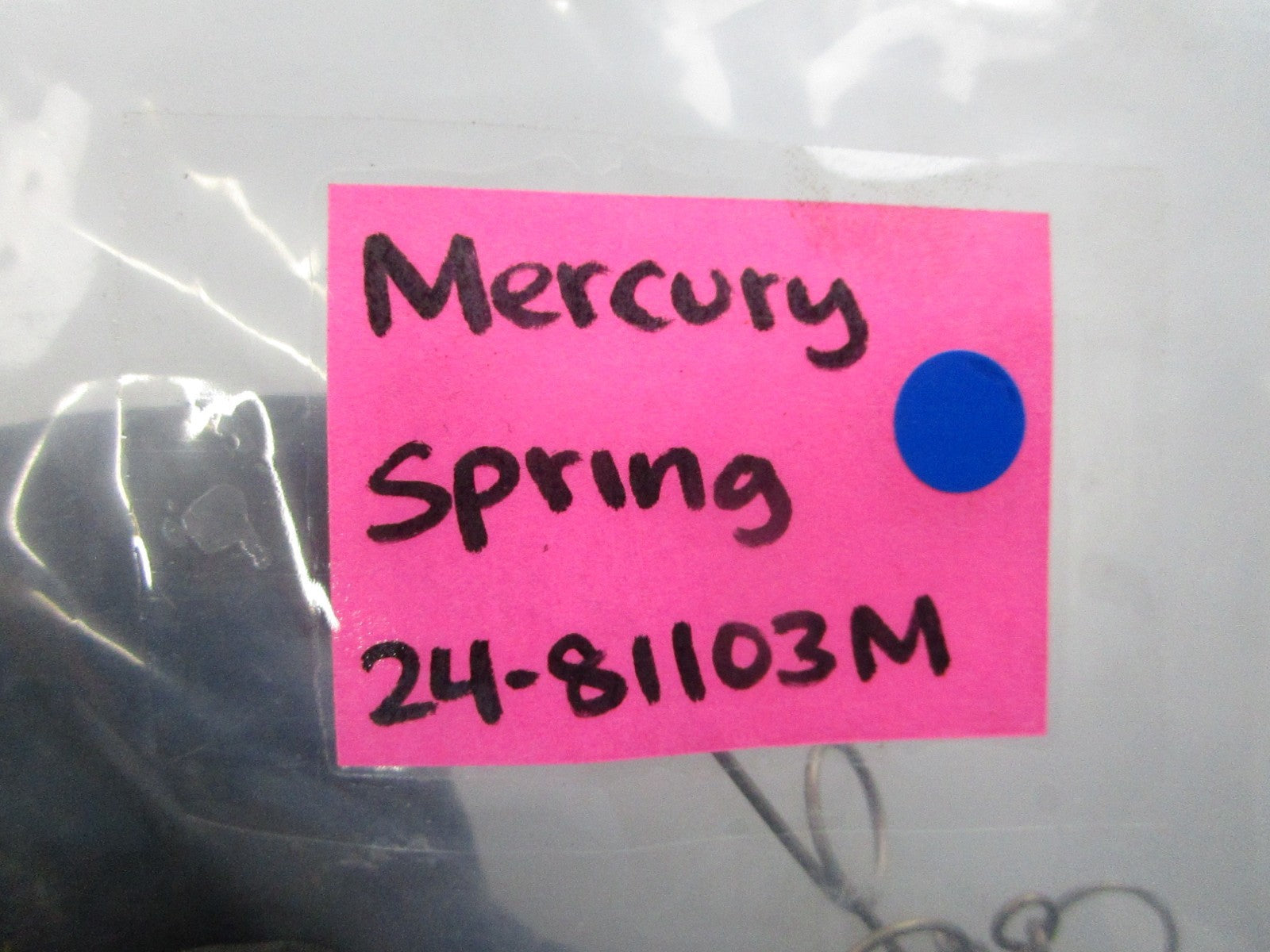 NEW OEM (LOT OF 2) 24-81103M Mercury Quicksilver Spring 0810