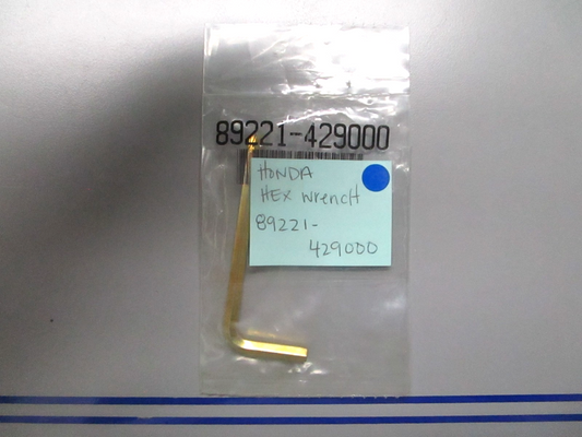 *NEW OEM* 0810 Honda Hex Wrench 89221-429000