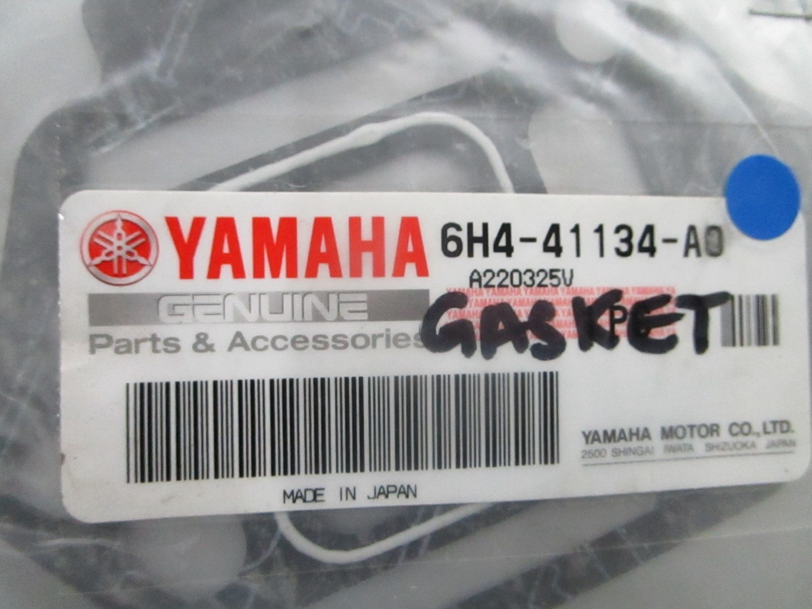*NEW OEM* 0810 Yamaha Gasket 6H4-41134-A0-00