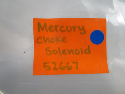 *NEW OEM* 0810 Mercury Quicksilver Choke Solenoid 52667