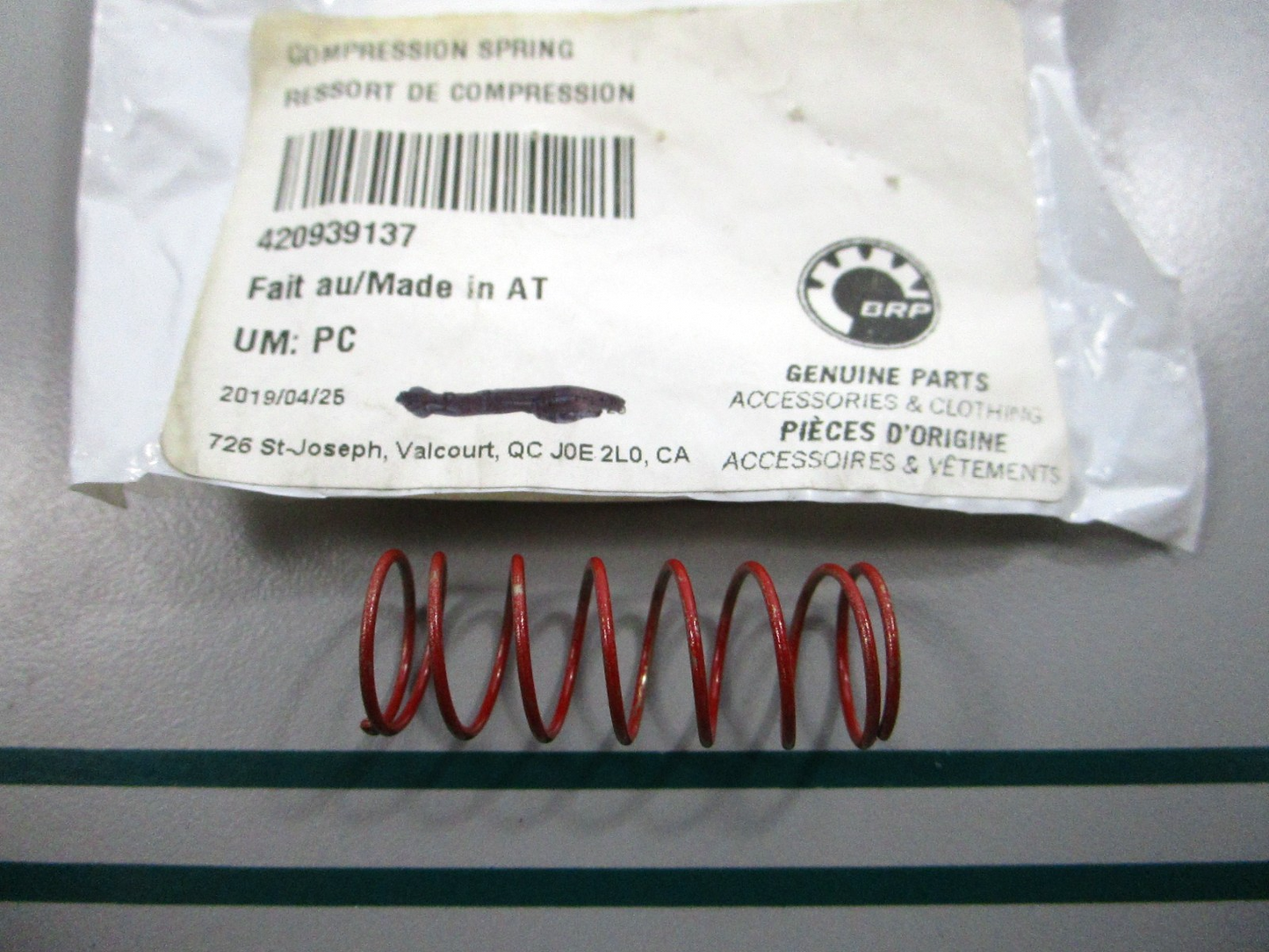 NEW OEM 420939137 Can-Am Spring 0810