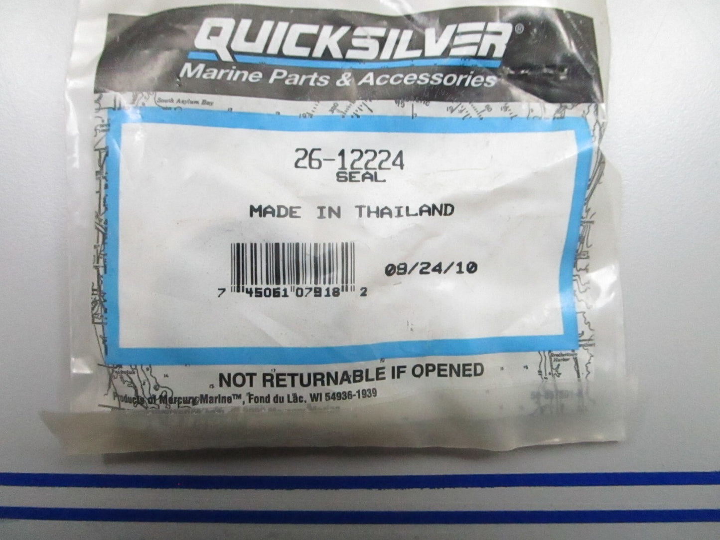 *NEW OEM* 0810 Mercury Quicksilver Seal 26-12224