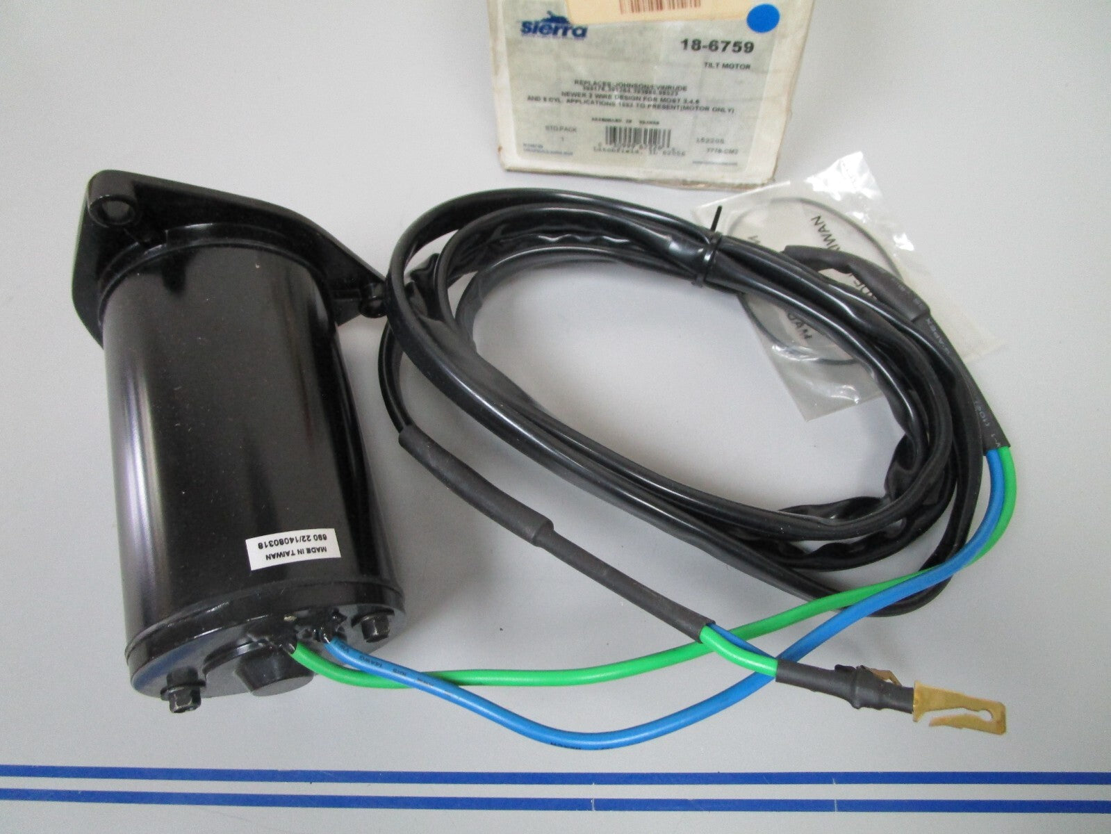 *NEW* 0720 Sierra 2 Wire Tilt Motor Ay 18-6759 Replaces: 394176 391264 393988