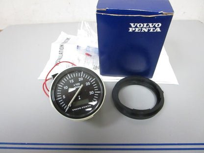 NEW OEM 873998 Volvo Penta 30 3000 RPM Tachometer Gauge Instrument 0720