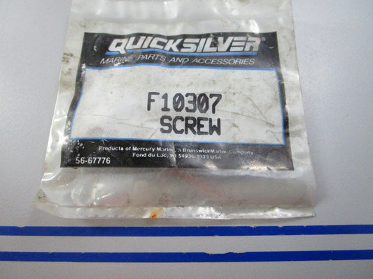 NEW OEM F10307 Mercury Quicksilver Screw 0810