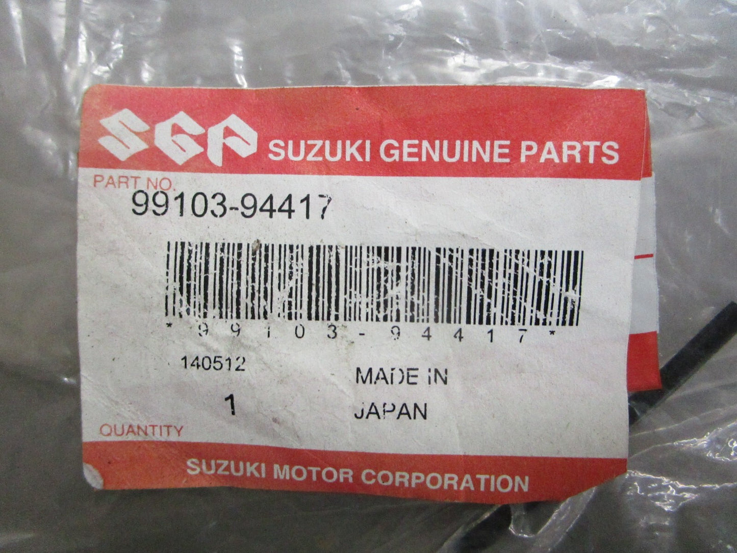*NEW OEM* (LOT OF 2) 0810 Suzuki Bonding 99103-94417