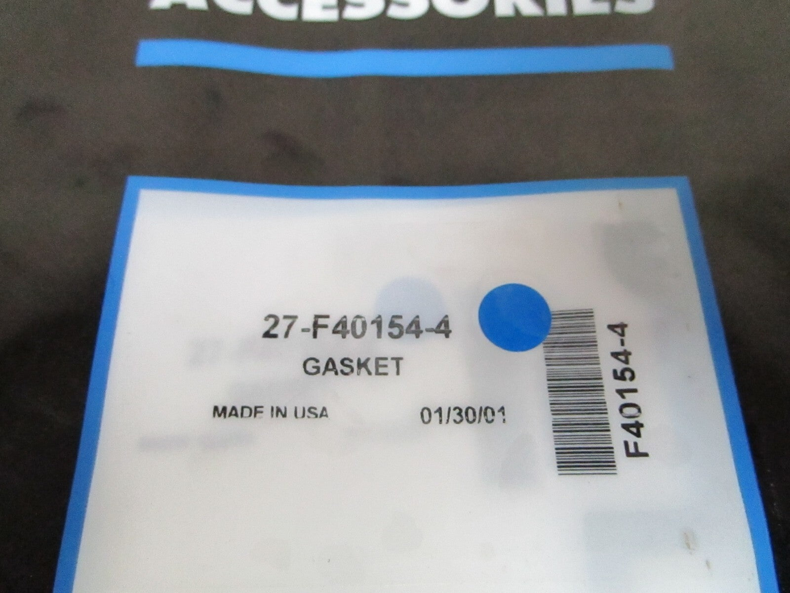 *NEW OEM* 0810 Mercury Quicksilver Gasket 27-F40154-4