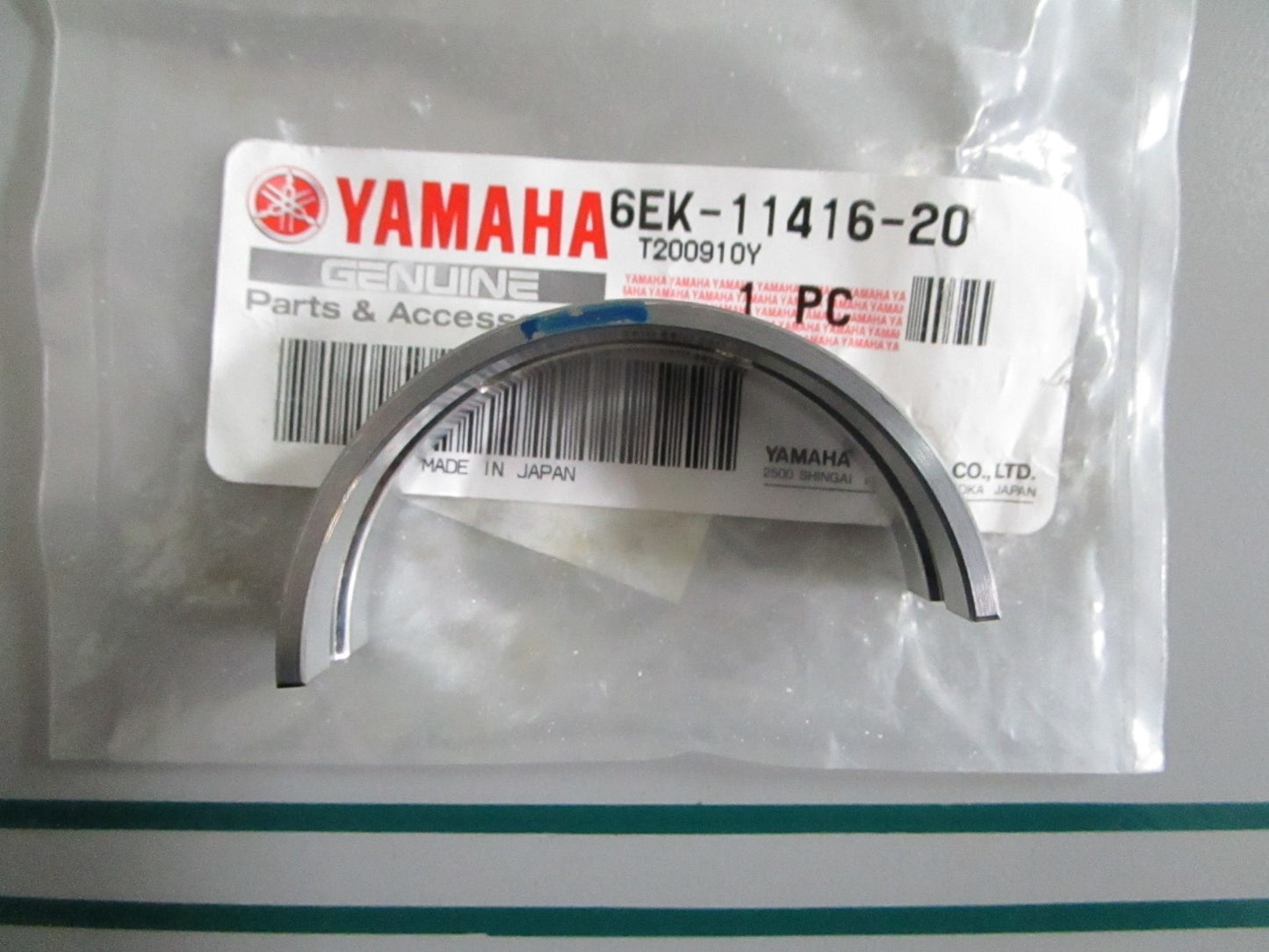 NEW OEM 6EK-11416-20-00 Yamaha Crankshaft Plane Bearing 0820
