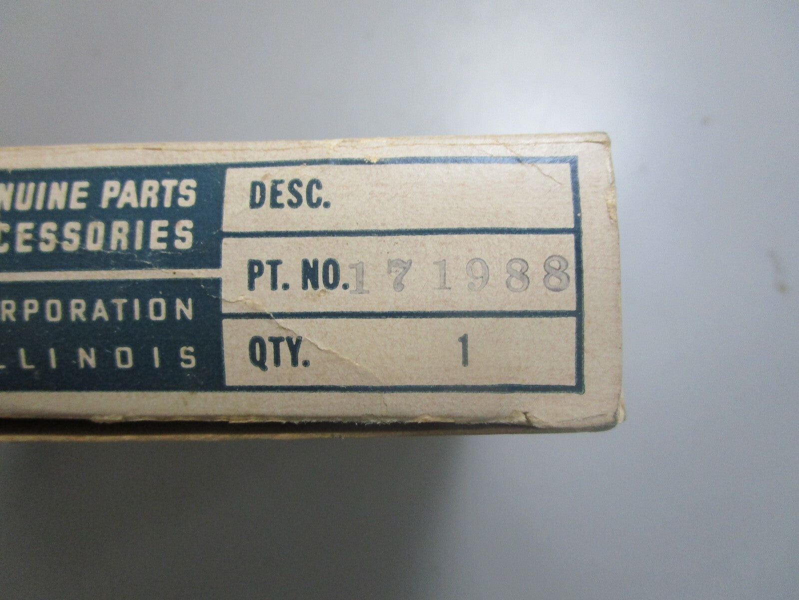 *NEW OEM* 0820 OMC Johnson Evinrude Switch 171988 0171988