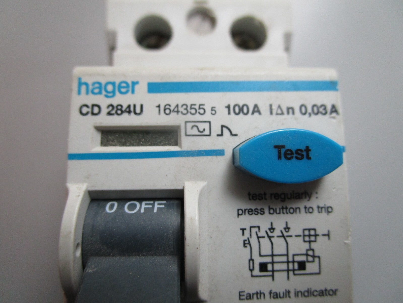 *NEW* 0820 Hager CD284U Circuit Breaker 164355