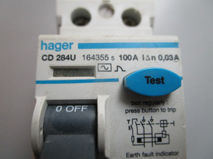 *NEW* 0820 Hager CD284U Circuit Breaker 164355