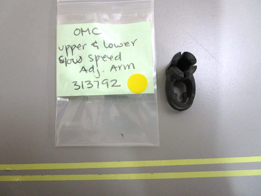 *NEW OEM* 0750 OMC Johnson Evinrude UPPER & LOWER SLOW SPEED ADJ. ARM 0313792