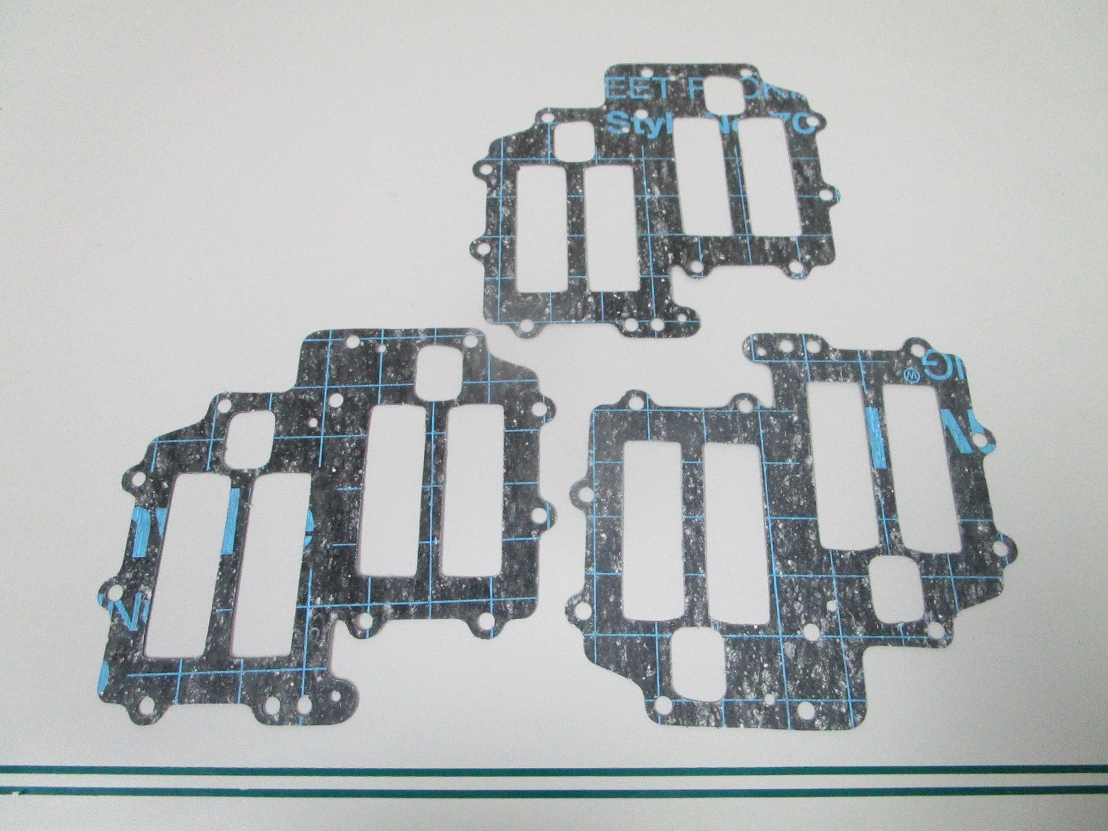 NEW OEM (LOT OF 3) 312229 0312229 OMC Johnson Evinrude Leaf Plate Gasket 0810