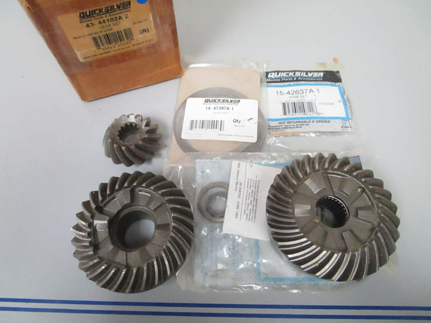 *NEW OEM* 0720 Mercury Quicksilver Gear Set Assembly 43-44102A2