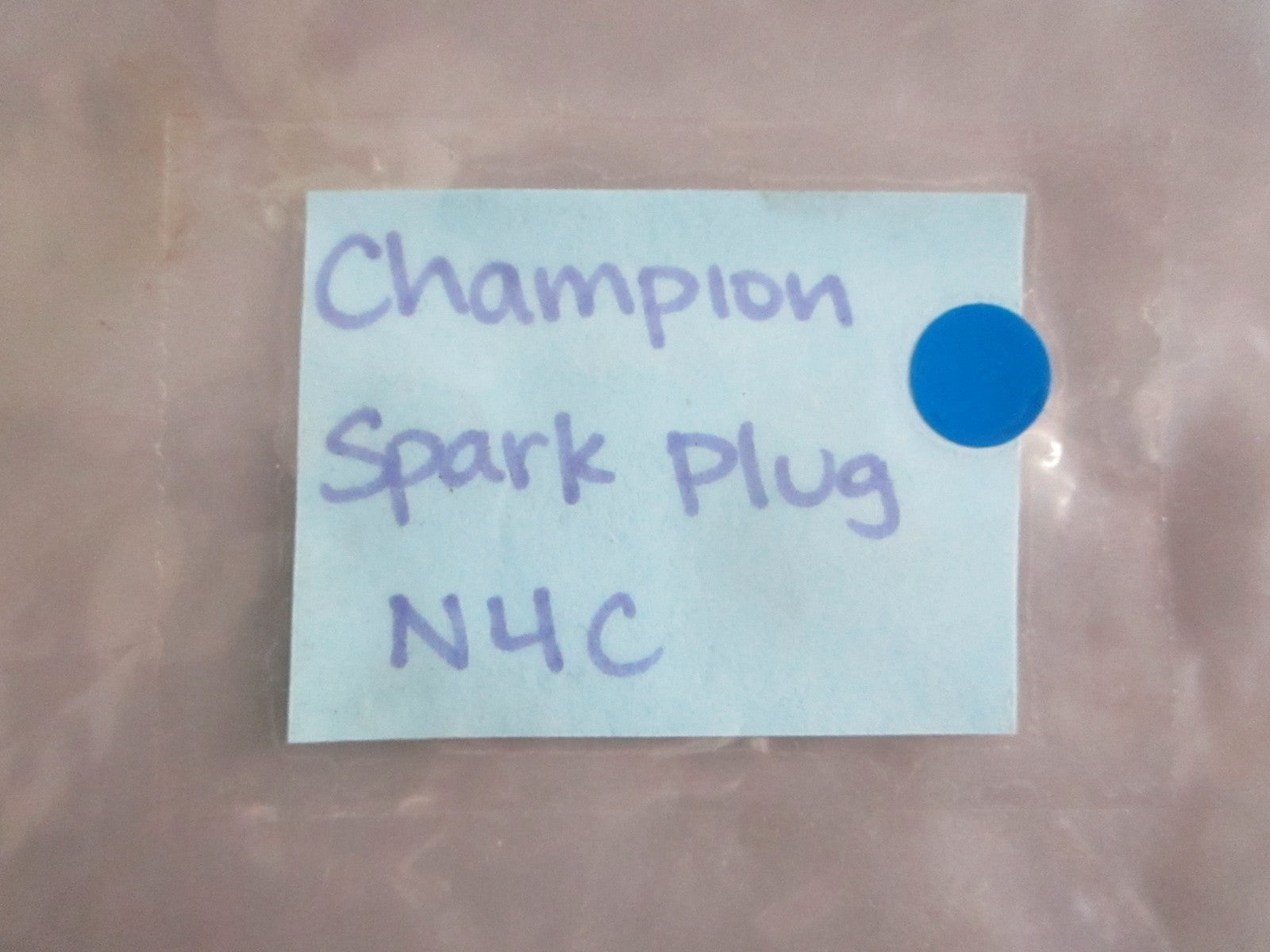 NEW OEM (LOT OF 7) N4C Champion Spark Plug 0820