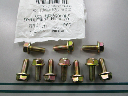 NEW OEM (LOT OF 10) 207682046 Can-Am Screw 0810