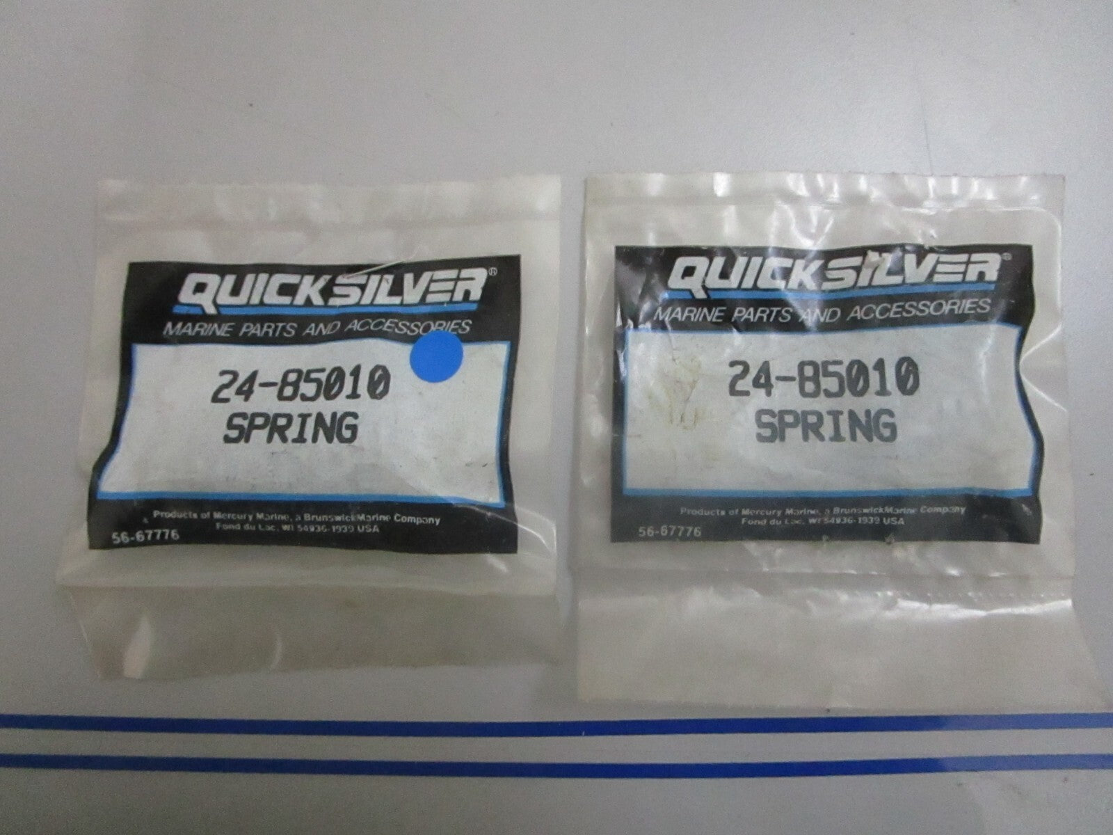 *NEW OEM* (LOT OF 2) 0810 Mercury Quicksilver Spring 24-85010