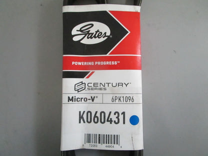 NEW K060431 Gates Century Series Micro-V Serpentine Belt 0820