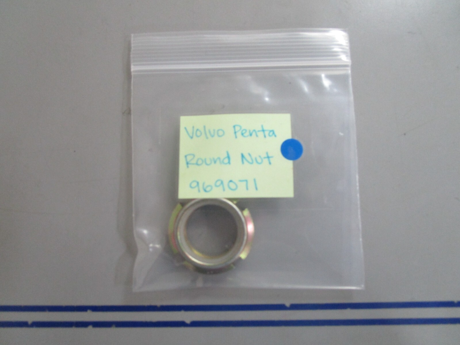 *NEW OEM* 0810 Volvo Penta Round Nut 969071