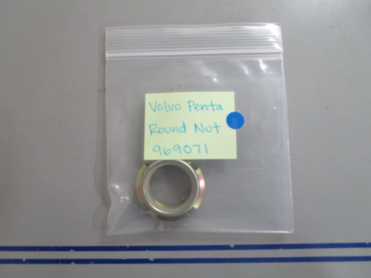 *NEW OEM* 0810 Volvo Penta Round Nut 969071