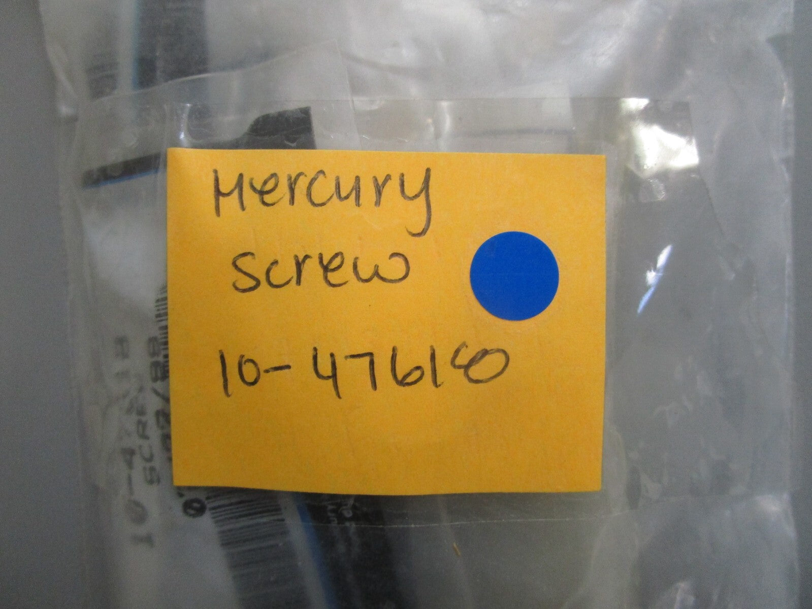 *NEW OEM* (LOT OF 2) 0810 Mercury Quicksilver Screw 10-47618