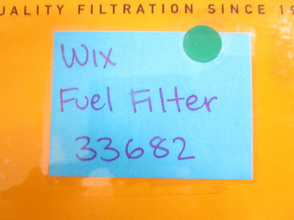 NEW OEM 33682 Wix Fuel Filter 0820