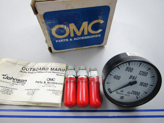 NEW OEM 983997 0983997 OMC Johnson Evinrude Pressure Gauge Kit 0810