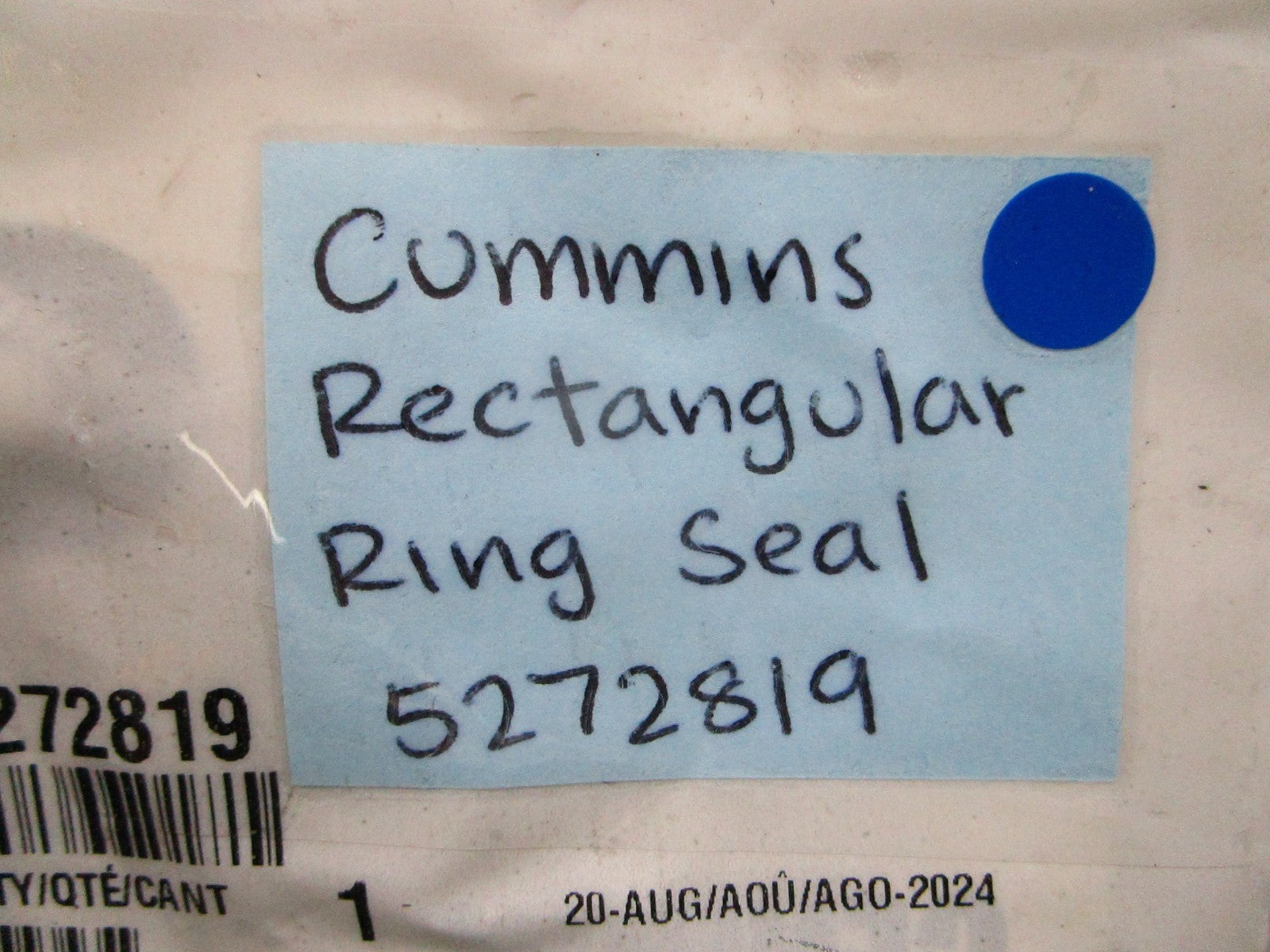 *NEW OEM* 0810 Cummins Rectangular Ring Seal 5272819