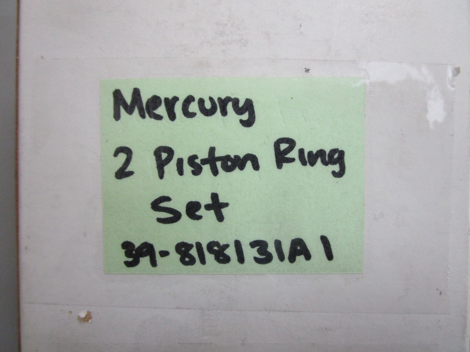 *NEW OEM* 0820 Mercury Quicksilver 2 Piston Ring Set 39-818131A1