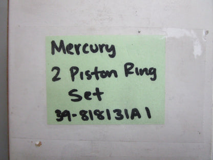 *NEW OEM* 0820 Mercury Quicksilver 2 Piston Ring Set 39-818131A1