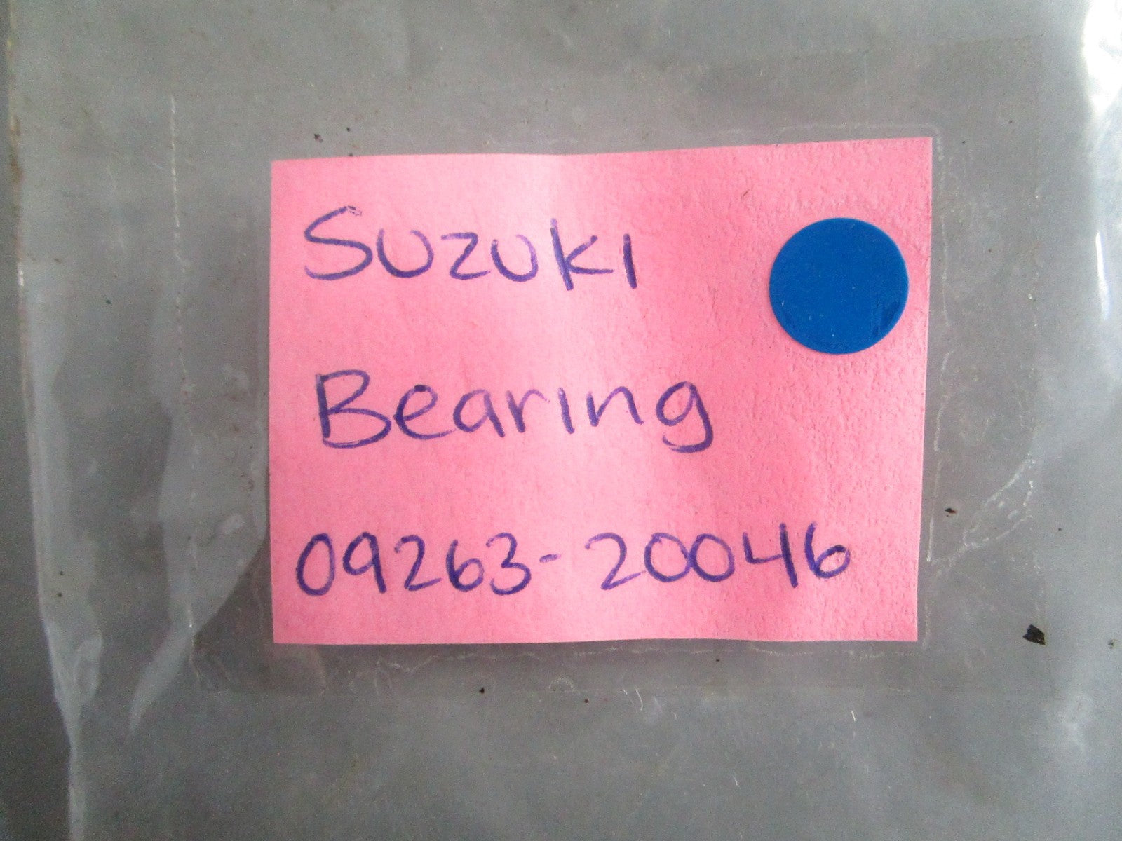 NEW OEM 09263-20046 Suzuki Bearing 0820