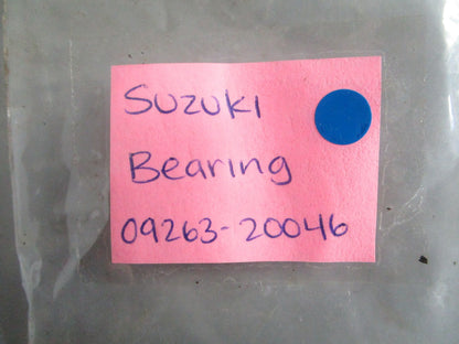 NEW OEM 09263-20046 Suzuki Bearing 0820