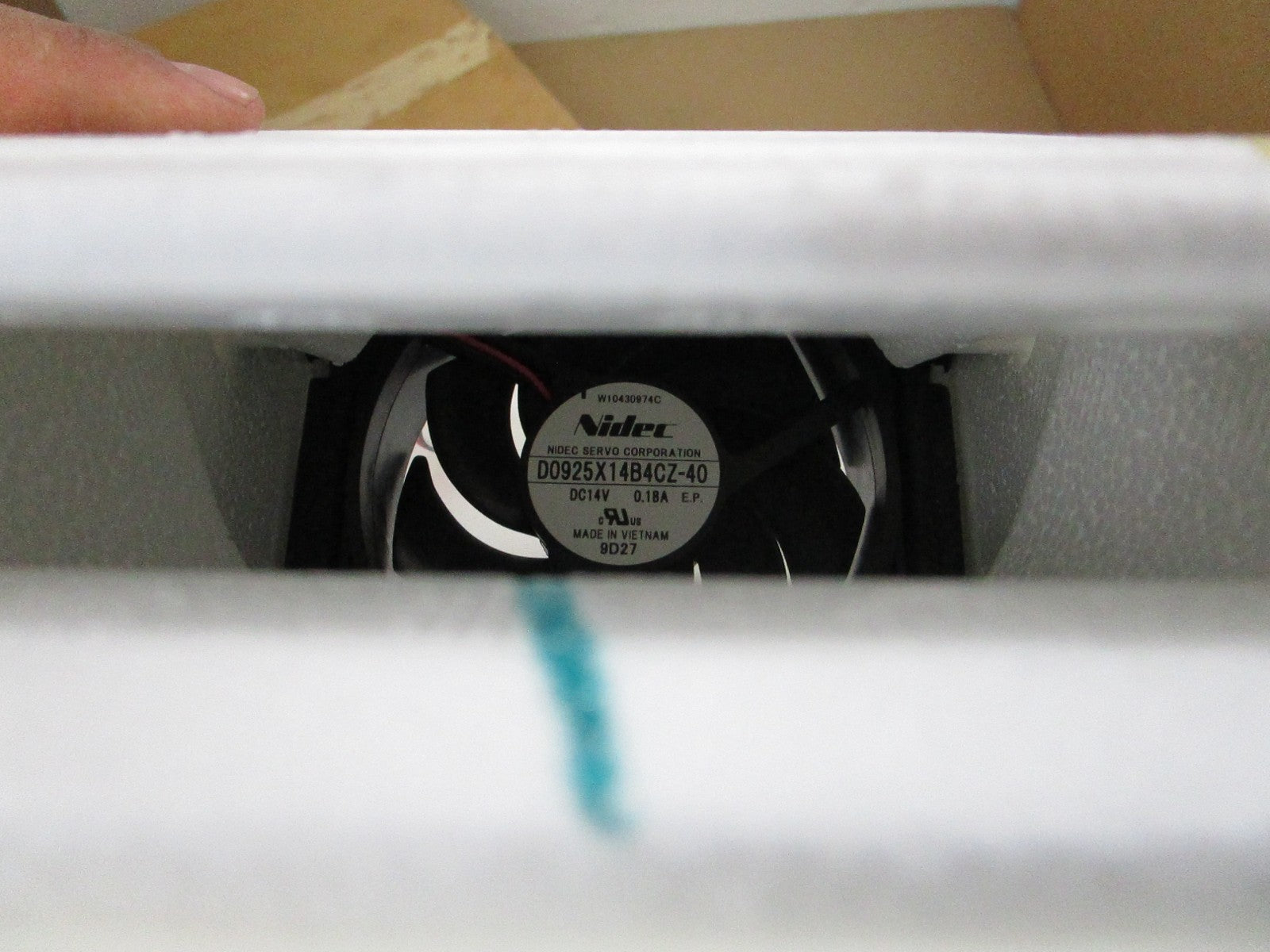 NEW OEM WPW10453428 Whirlpool Fan Scroll 0810