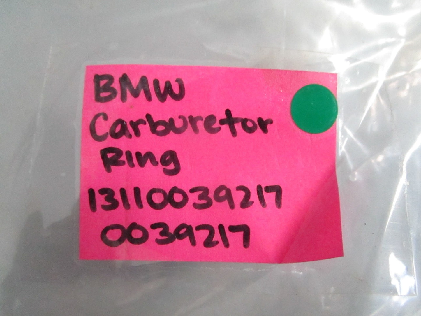 NEW OEM 13110039217 0039217 BMW Carburetor Ring 0820